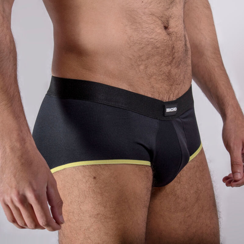 MACHO - MS24A DARK YELLOW BRIEFS S