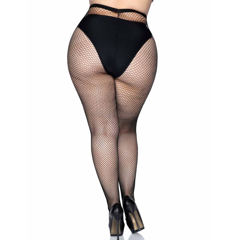 Plus size fishnet tights