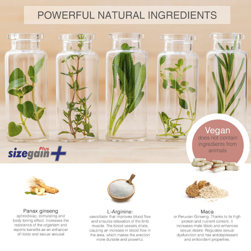 Sizegain plus penis enlargement pills