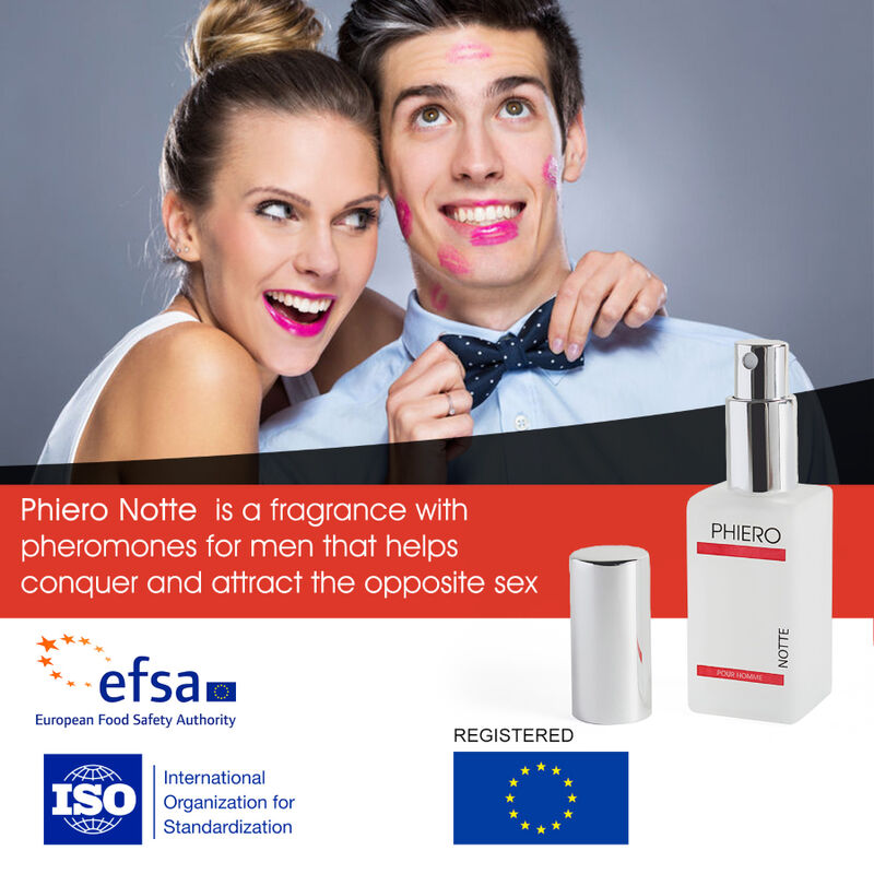 Phiero Notte perfume with pheromones for men