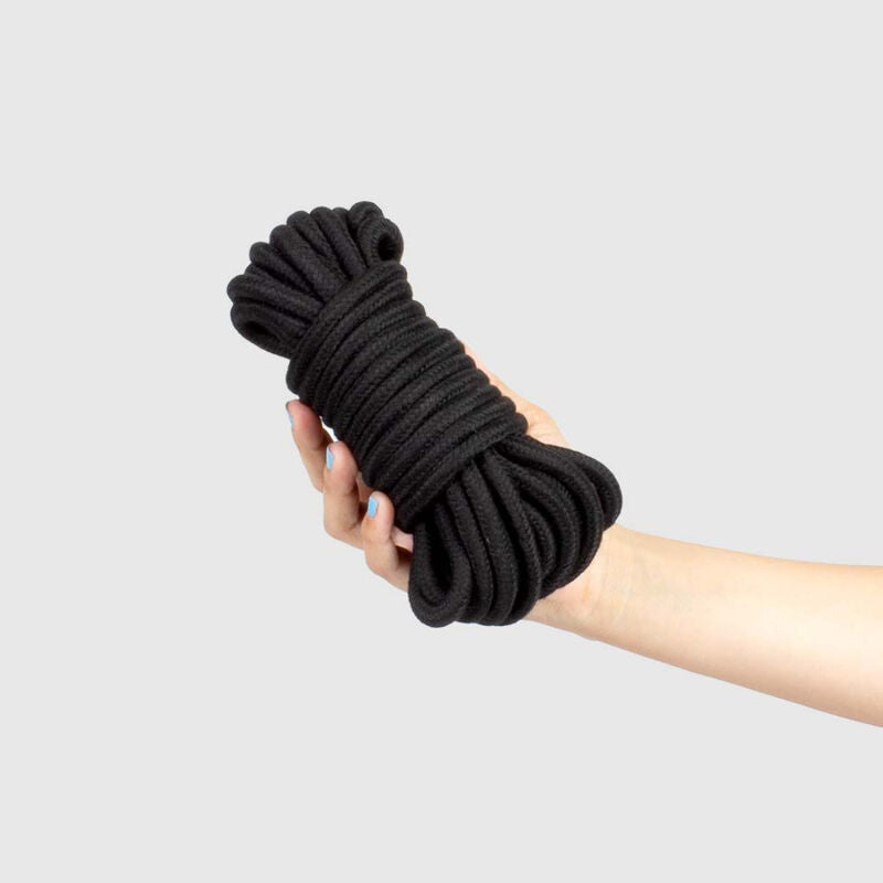 Black bondage rope bdsm collection