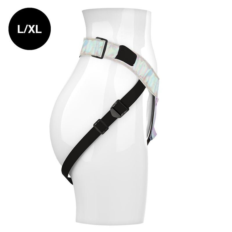 Fancy harness iridescent harness l/xl