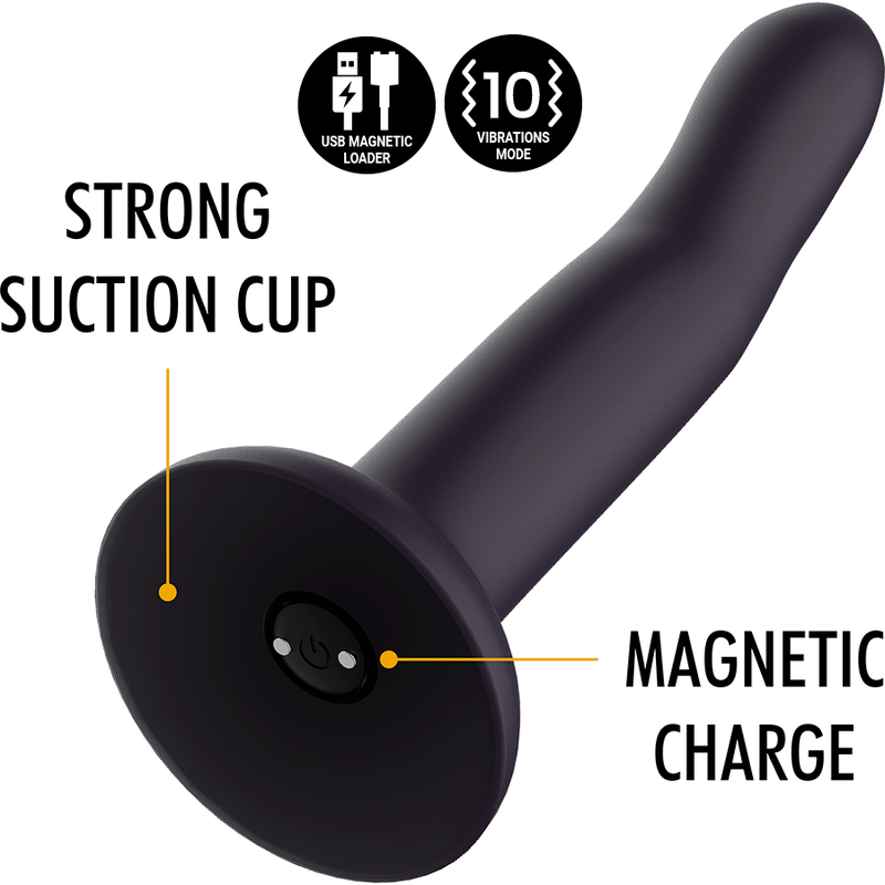 Duman Mystic Dildo L - Vibrator Compatible with WatchMe Wireless Technology