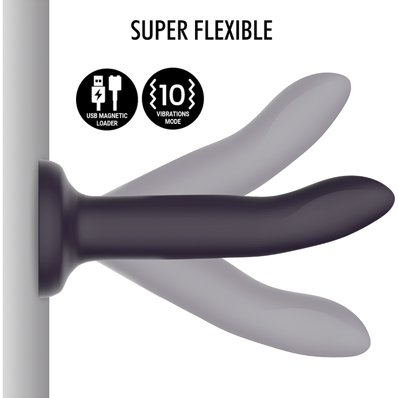 Duman Mystic Dildo L - Vibrator Compatible with WatchMe Wireless Technology
