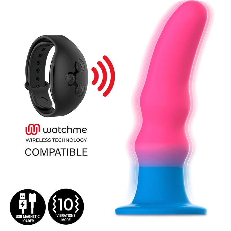 Kuno Utopia Dildo M - Vibrator compatible with WatchMe wireless technology