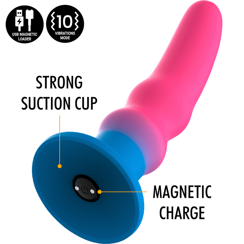 Kuno Utopia Dildo M - Vibrator compatible with WatchMe wireless technology