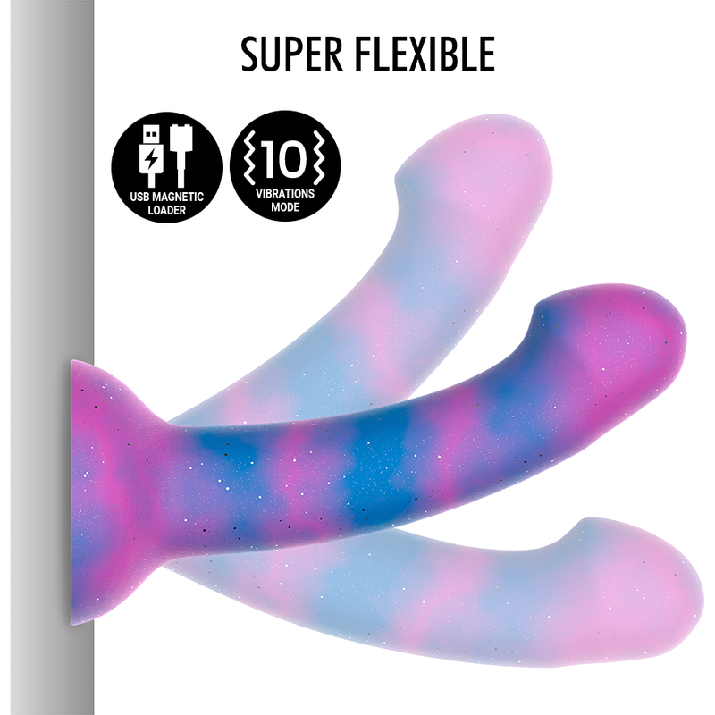 Dion Galactic Dildo M - WatchMe Vibrator Wireless Technology Compatible
