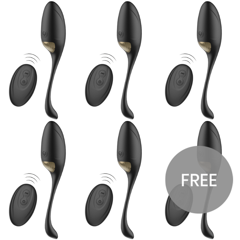 ECOPACK 6 UNITÉS - IBIZA VIBRATEUR DOEUFS TÉLÉCOMMANDE