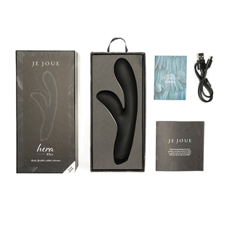 I PLAY - HERA FLEX RABBIT VIBRATOR - BLACK