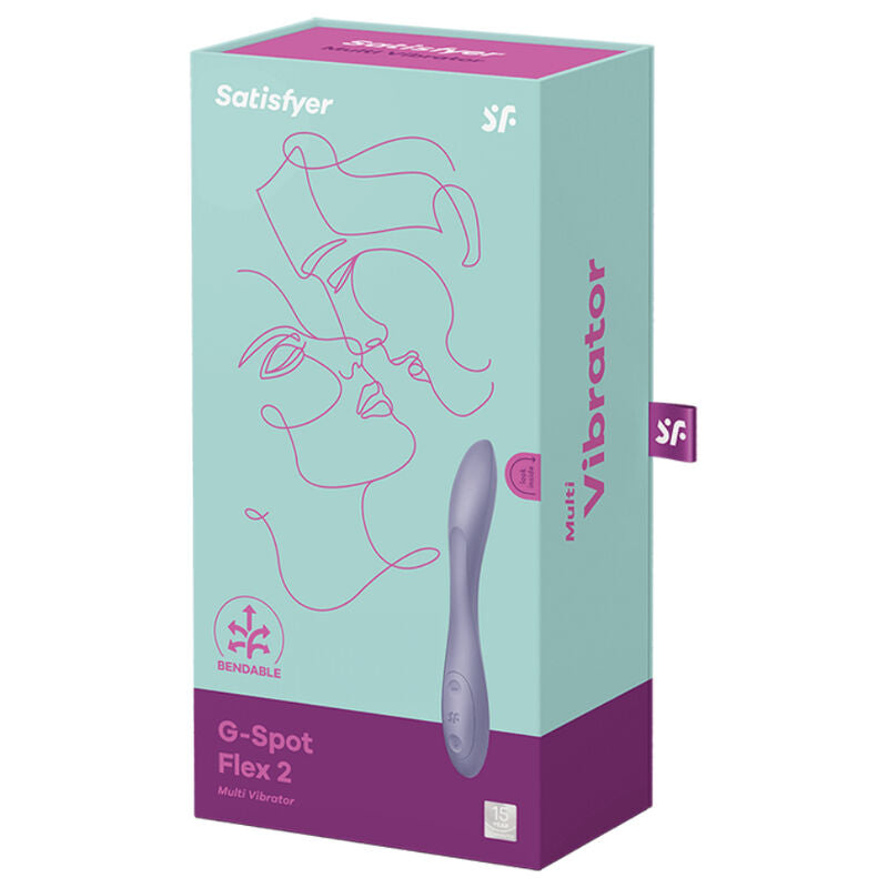 G-spot flex 2 multi vibrator purple