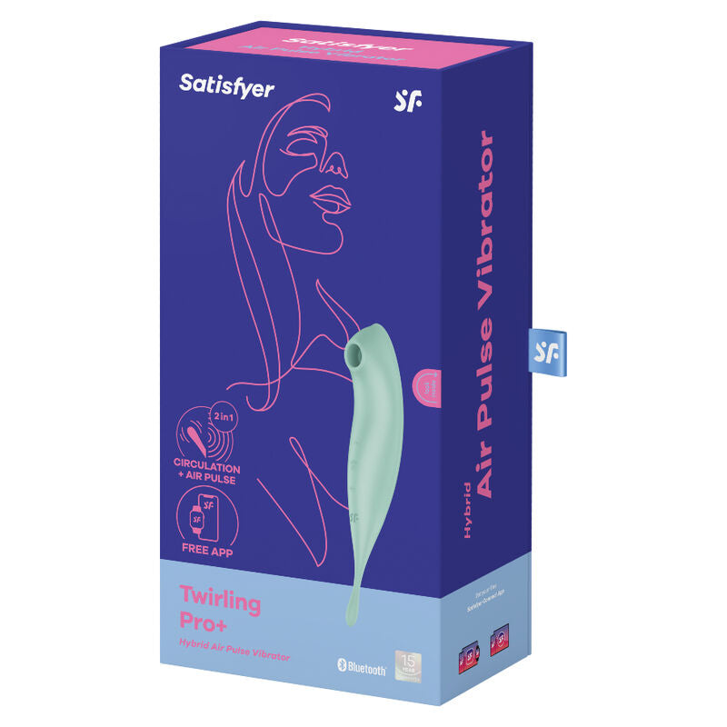Twirling pro+ stimulator and vibrator app green