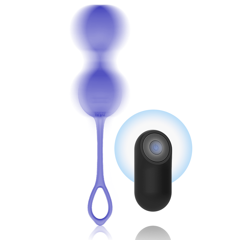 MR BOSS - DUMAS VIBRATING KEGEL BEADS WITH REMOTE CONTROL