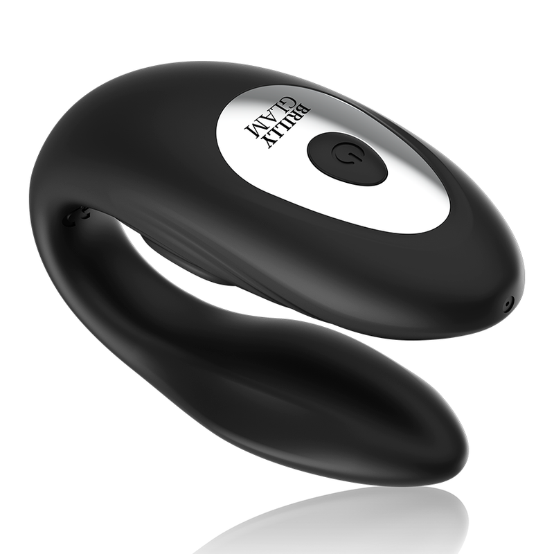 BRILLY GLAM - REMOTE CONTROL COUPLE WITH PULSE AND VIBRATING FUNCTIONS
