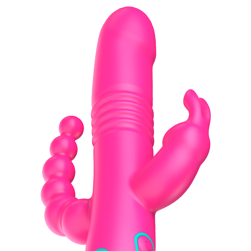 HAPPY LOKY - DONALD TRIPLE STIMULATION: ANAL, G-SPOT &amp; CLITORAL WATCHME COMPATIBLE WIRELESS TECHNOLOGY