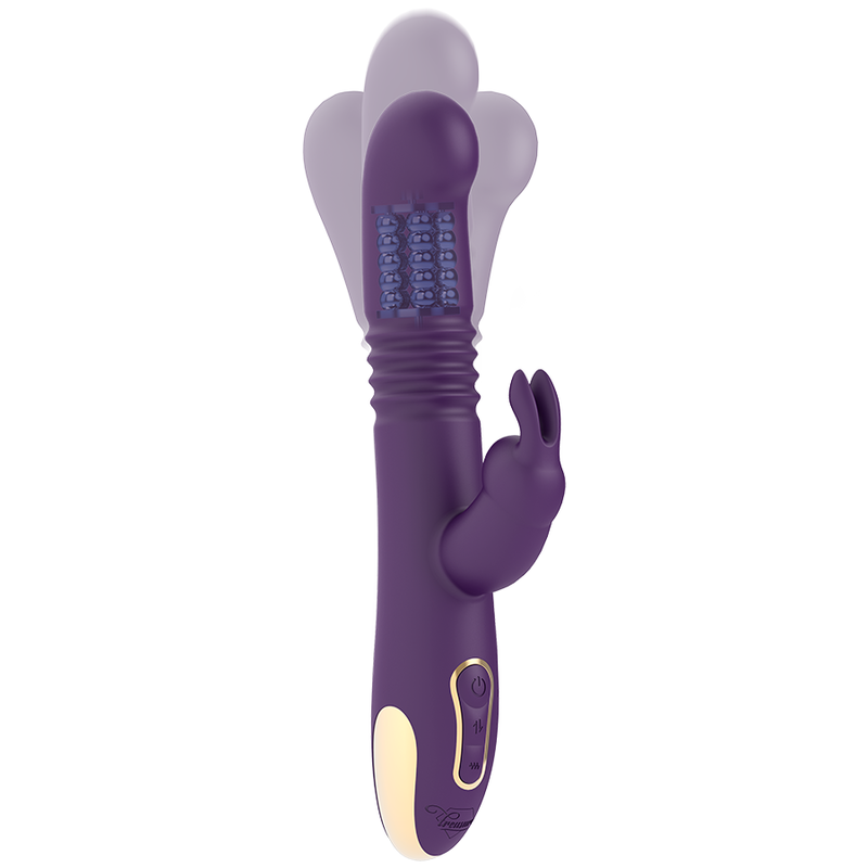 Bastian rabbit up &amp; down, rotator and vibrator compatible with watchme wireless technology