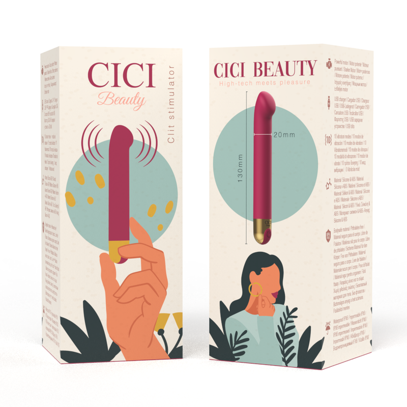 CICI BEAUTY - PREMIUM SILICONE CLINIC STIMULATOR