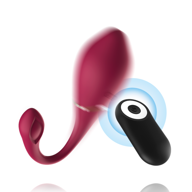 CICI BEAUTY - PREMIUM SILICONE EGG VIBRATOR WITH REMOTE CONTROL