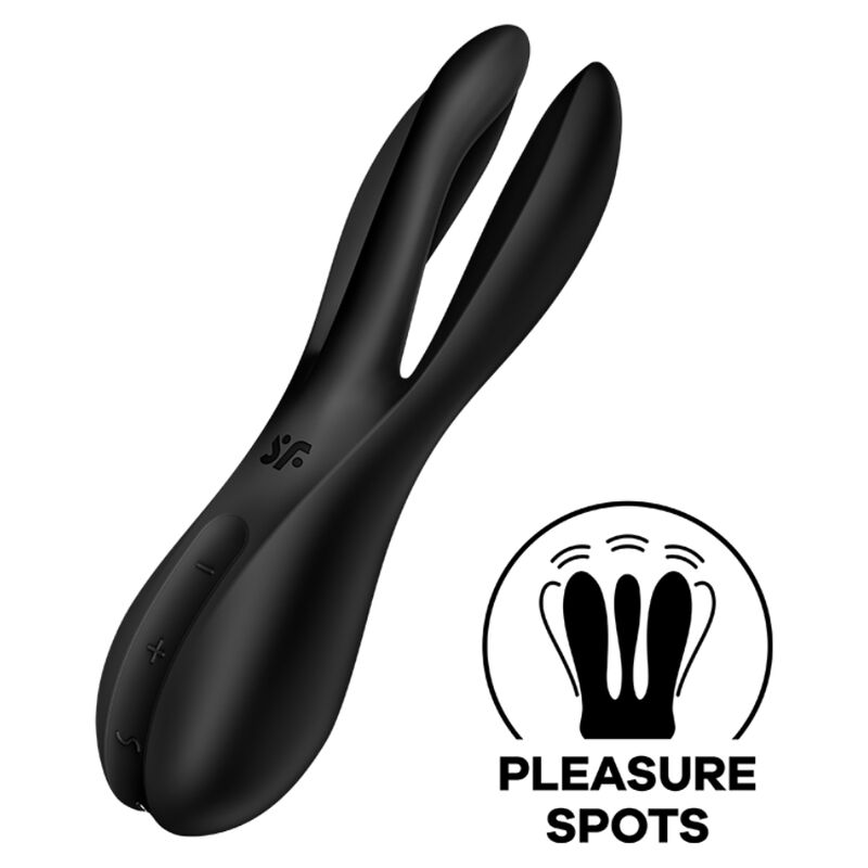 Black threesome 2 vibrator
