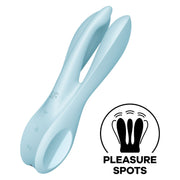 Threesome Vibrator 1 Blue