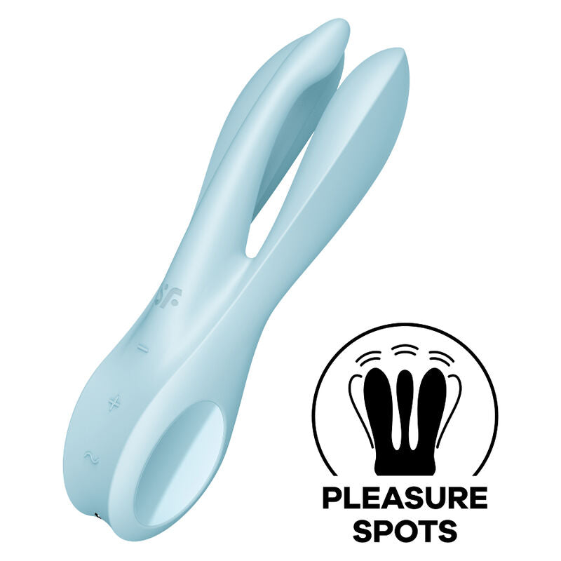Threesome Vibrator 1 Blue