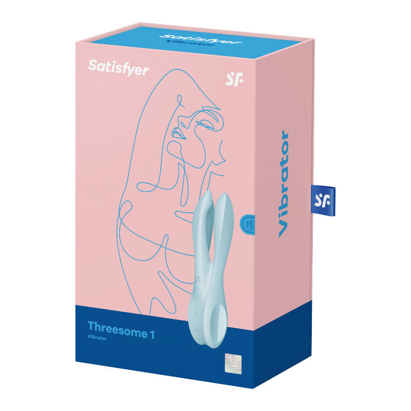 SATISFYER - THREESOME VIBRATOR 1 PINK