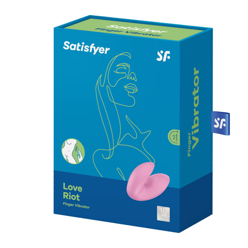 Love Riot Purple Finger Vibrator