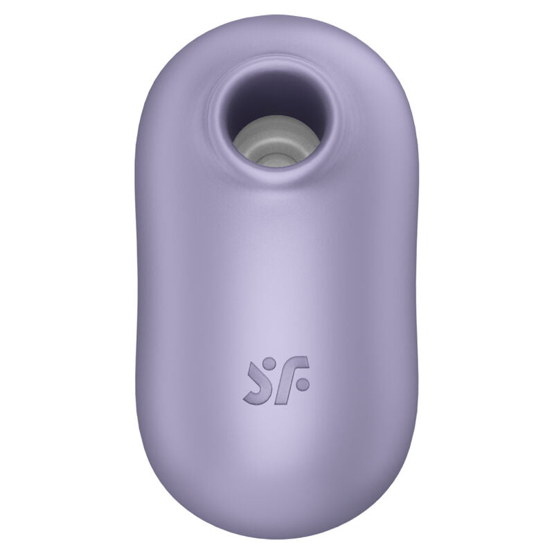 SATISFYER - DUAL AIR PULSE PRO TO GO 2 STIMULATOR AND VIBRATOR GREEN