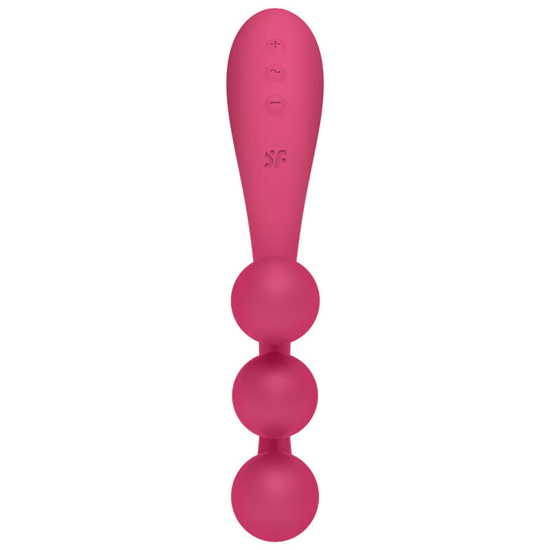 Multi tri ball vibrator 1 red