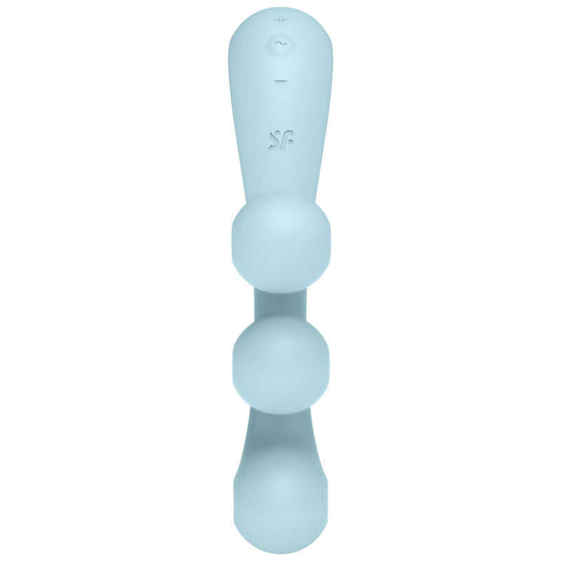 SATISFYER - MULTI TRI BALL 2 BLUE VIBRATOR