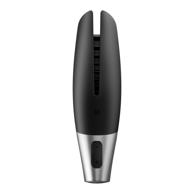 SATISFYER - POWERFUL BLACK MASTURBATOR