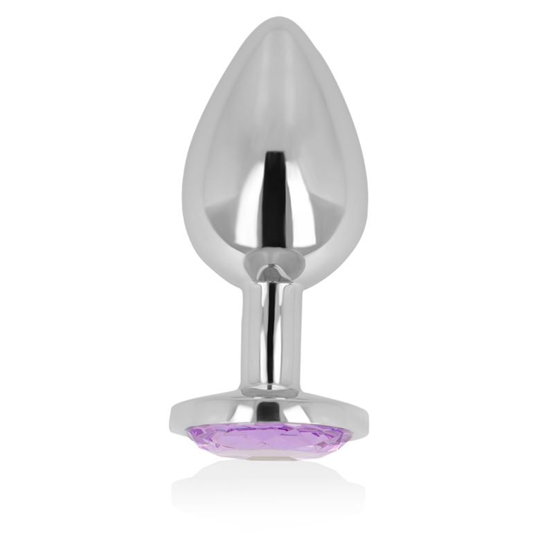 Plug Anal Bijou Cristal Métal Embout Effilé - Ohmama