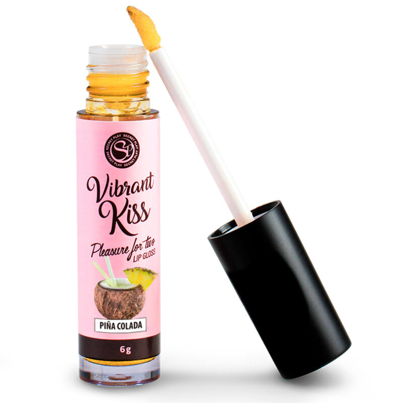 SECRETPLAY - KISS VIBRANT LIP GLOSS - PINA COLADA