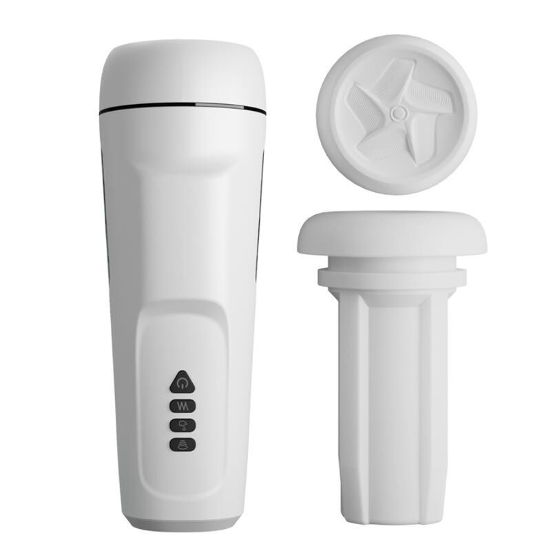 PRETTY LOVE - SIENNA VIBRATING MASTURBATOR FOR MEN WITH VOICE AND SUCTION