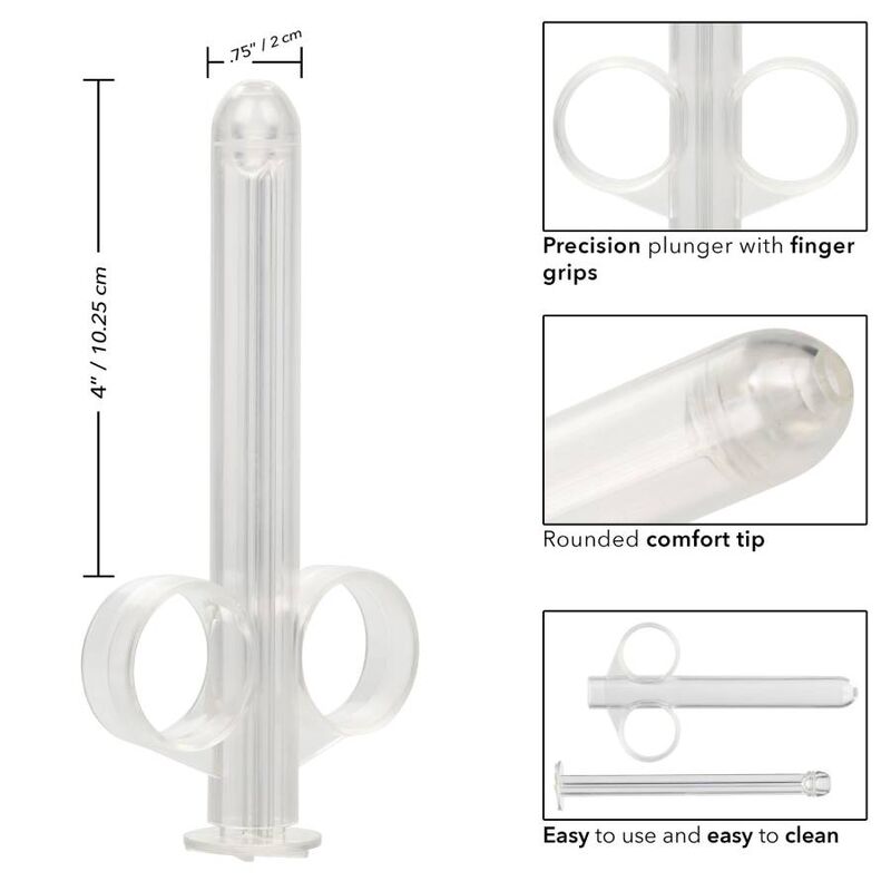 Seringue Applicateur Lubrifiant Anal - Calexotics