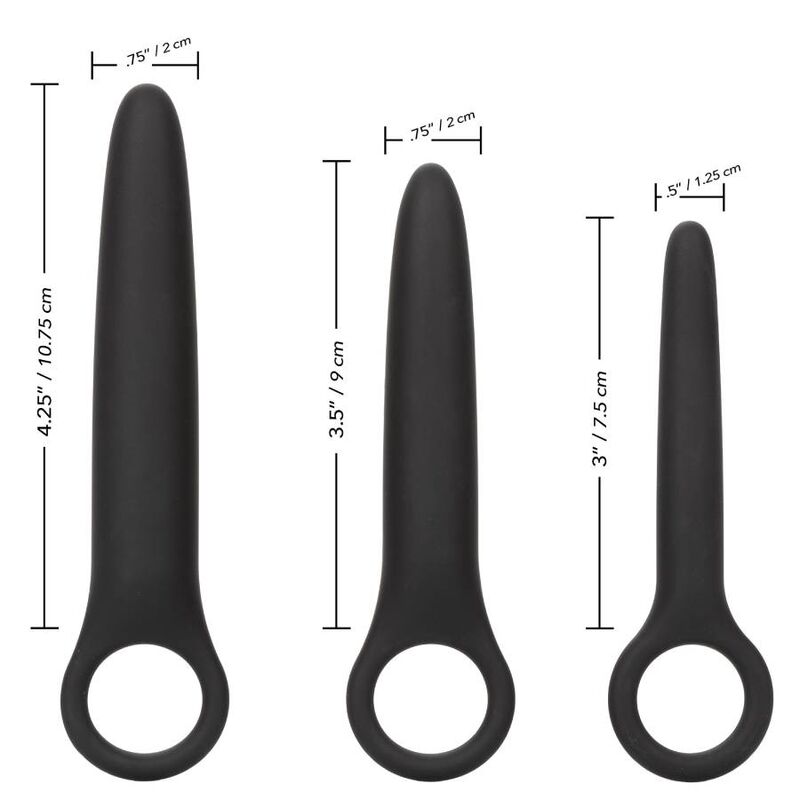 Trio of dilators
