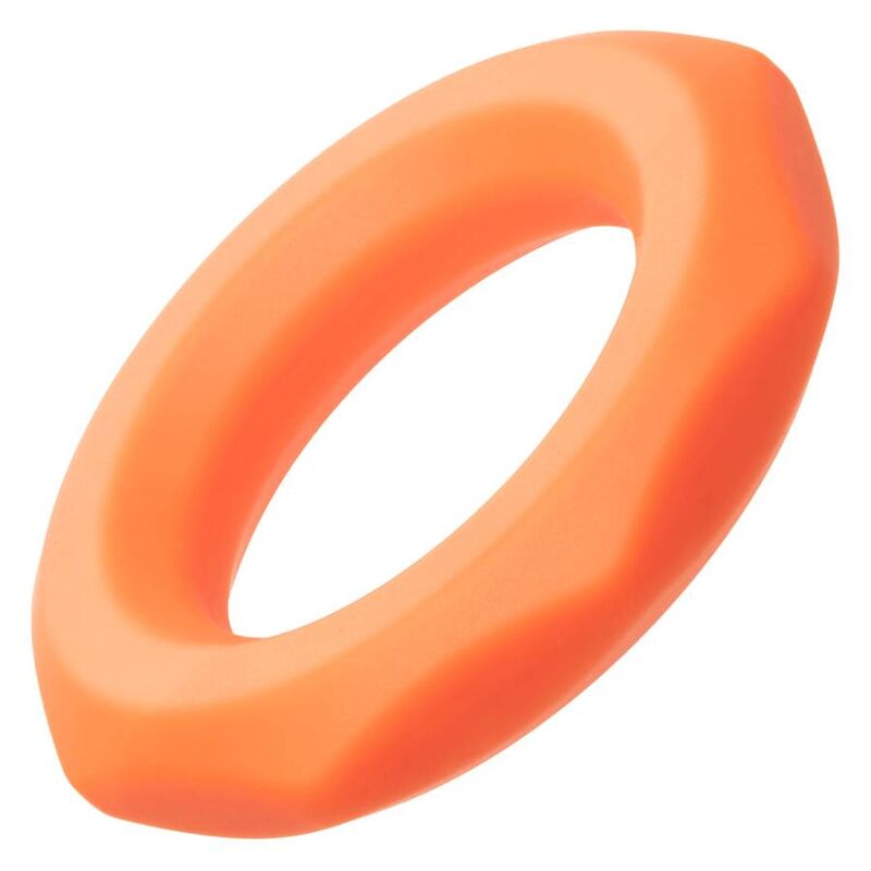 Orange Alpha Sexagon Ring