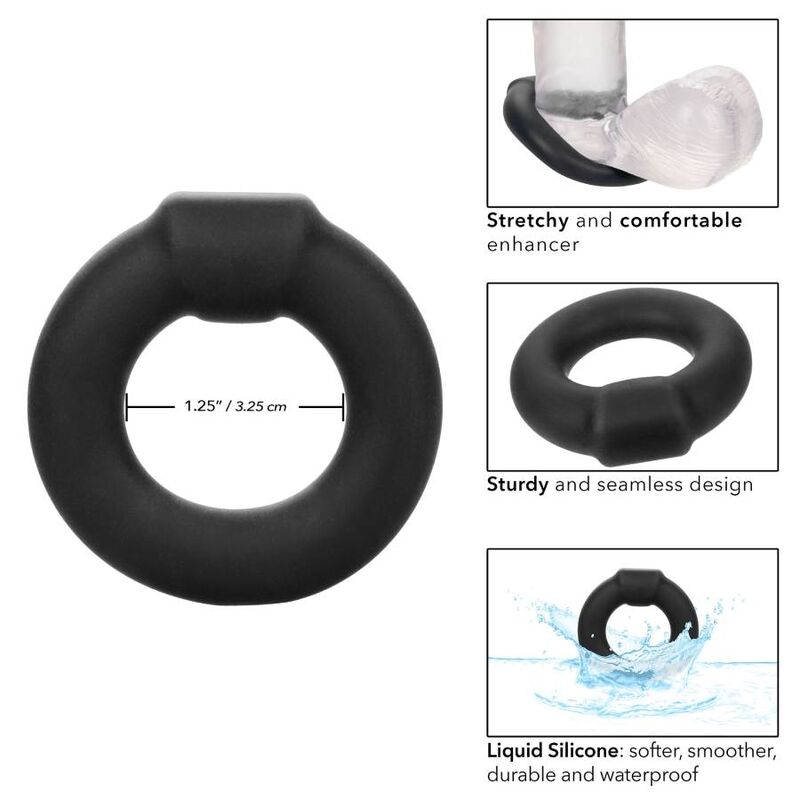 Cockring Alpha Optimum Silicone Extensible Sans Couture - CalExotics
