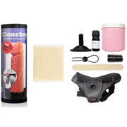 Dildo and harness strap