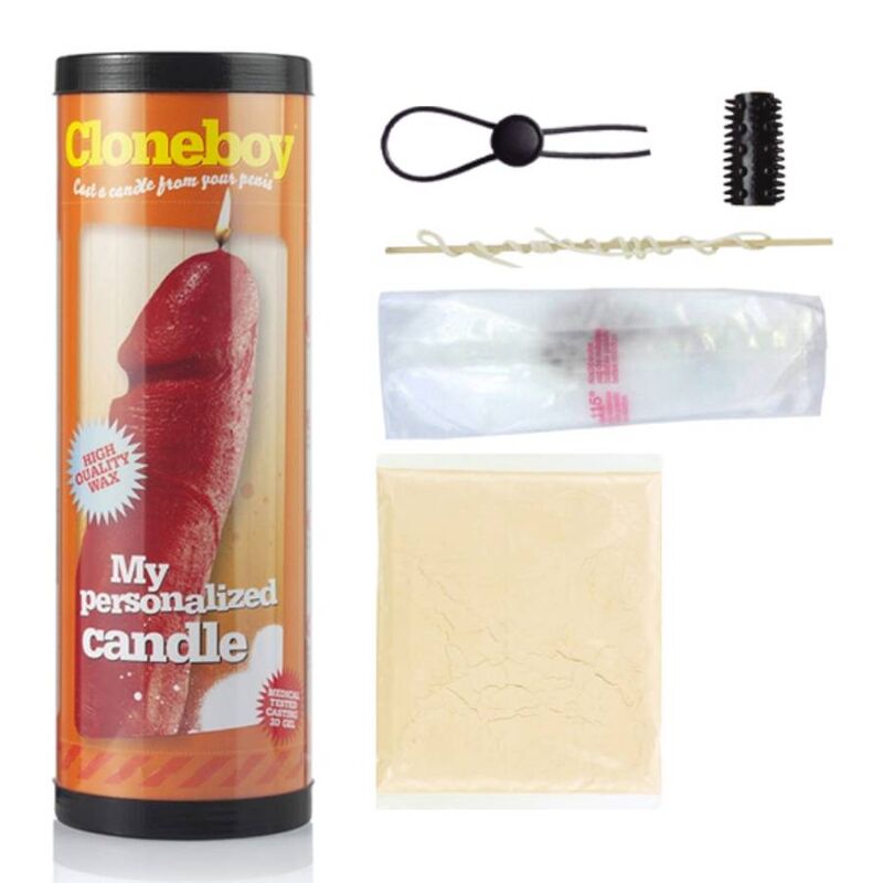 Candle-shaped penis enlarger