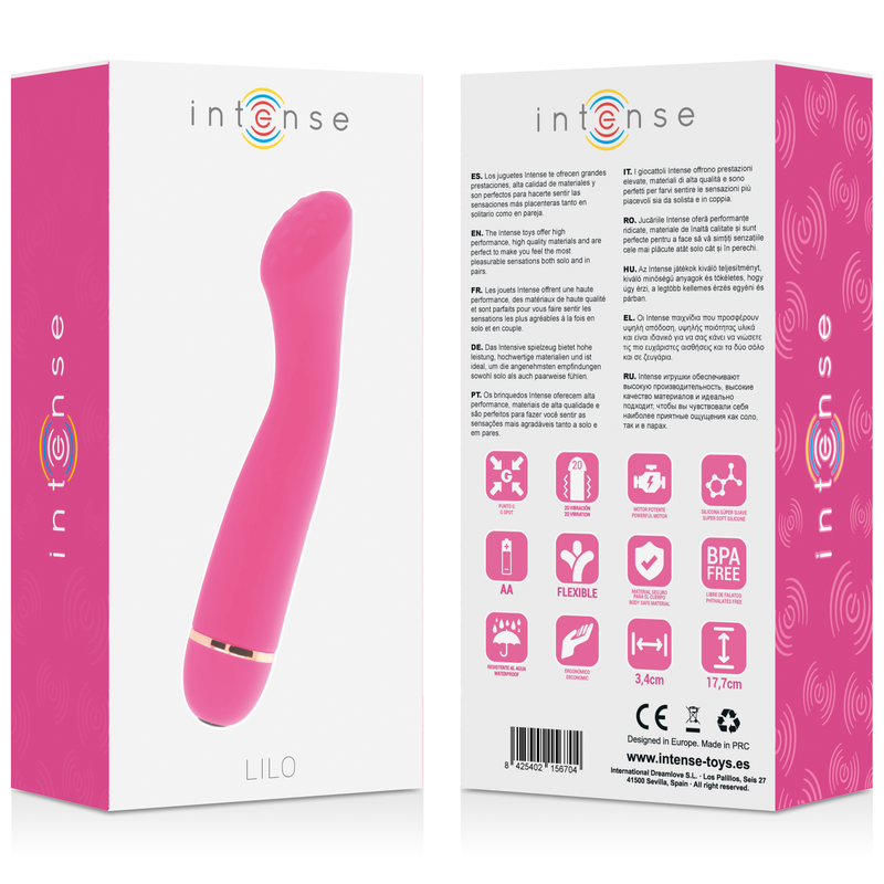 INTENSE - LILO 20 SPEEDS PINK SILICONE