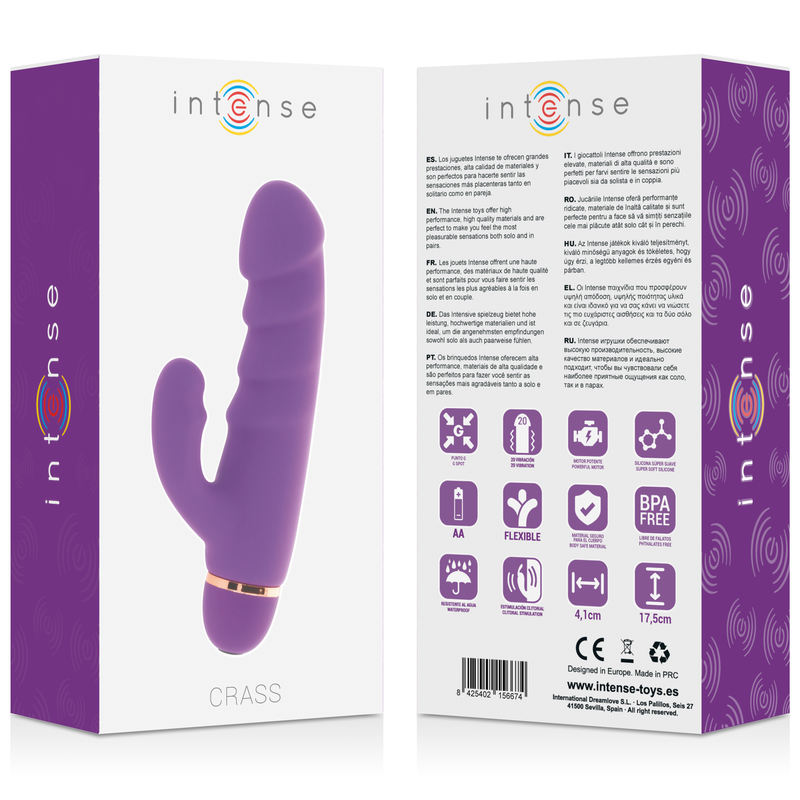 INTENSE - CRASS 20 SPEEDS LILAC SILICONE