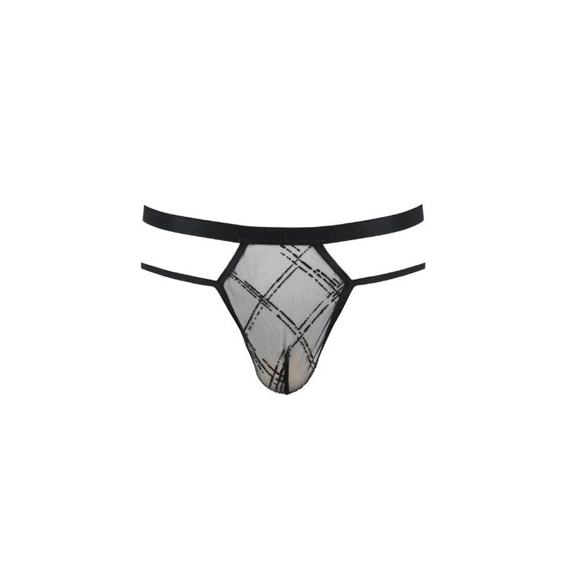 PASSION - 029 THONG COLLIN BLACK S/M