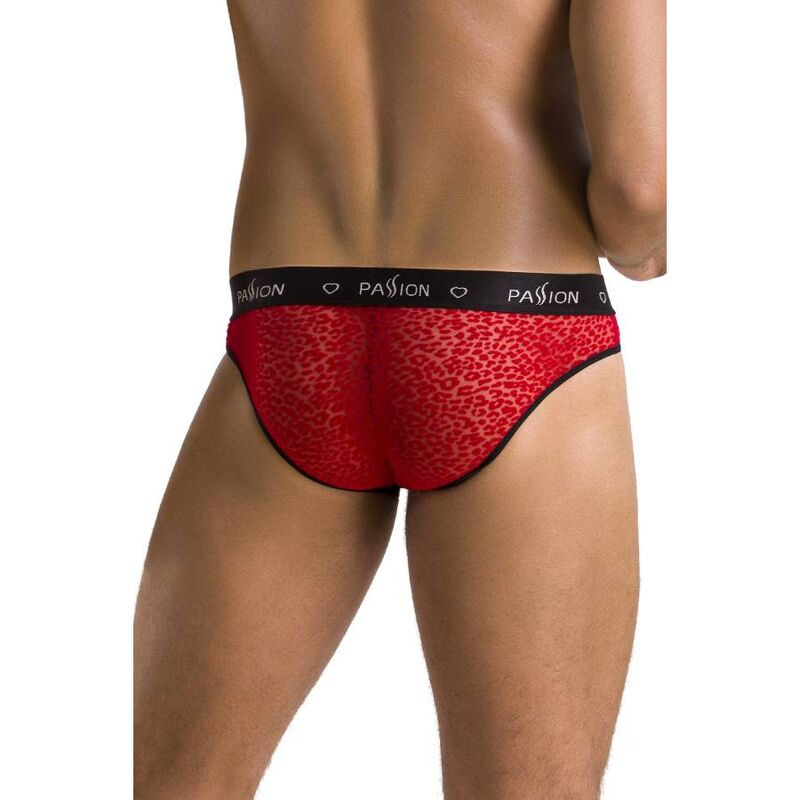 031 red mike briefs l/xl