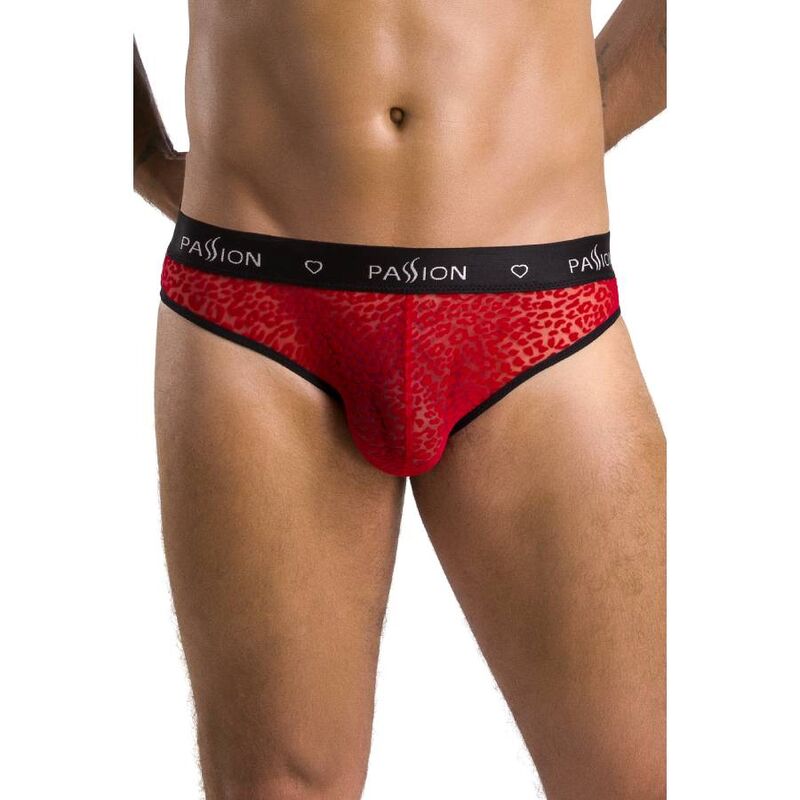 031 red mike briefs l/xl