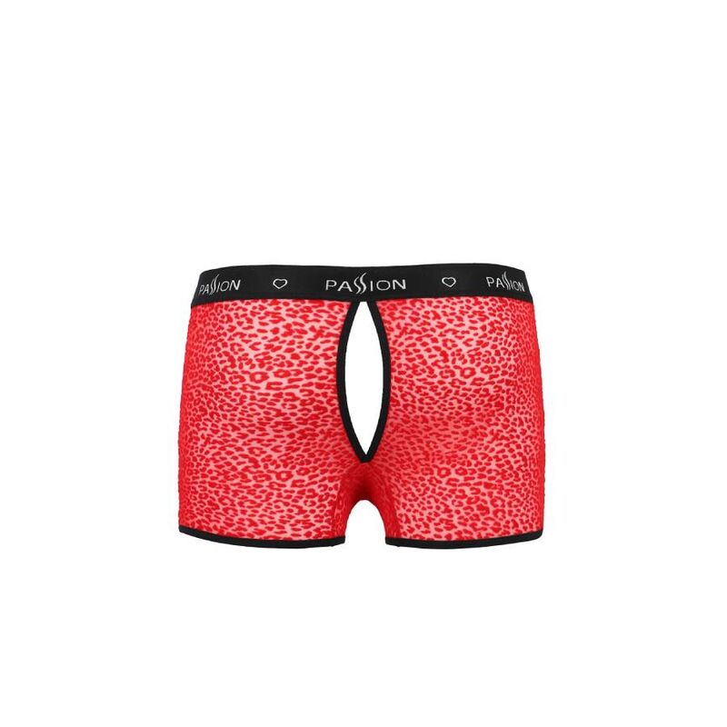 046 red parker shorts l/xl