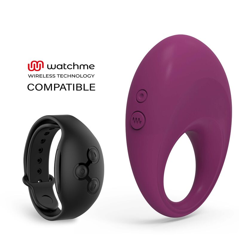 Dylan rechargeable ring compatible with watchme wireless technology