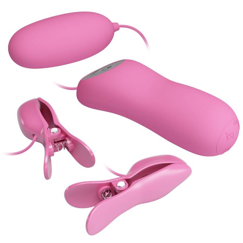 Pink tweezers with vibration and electroshock