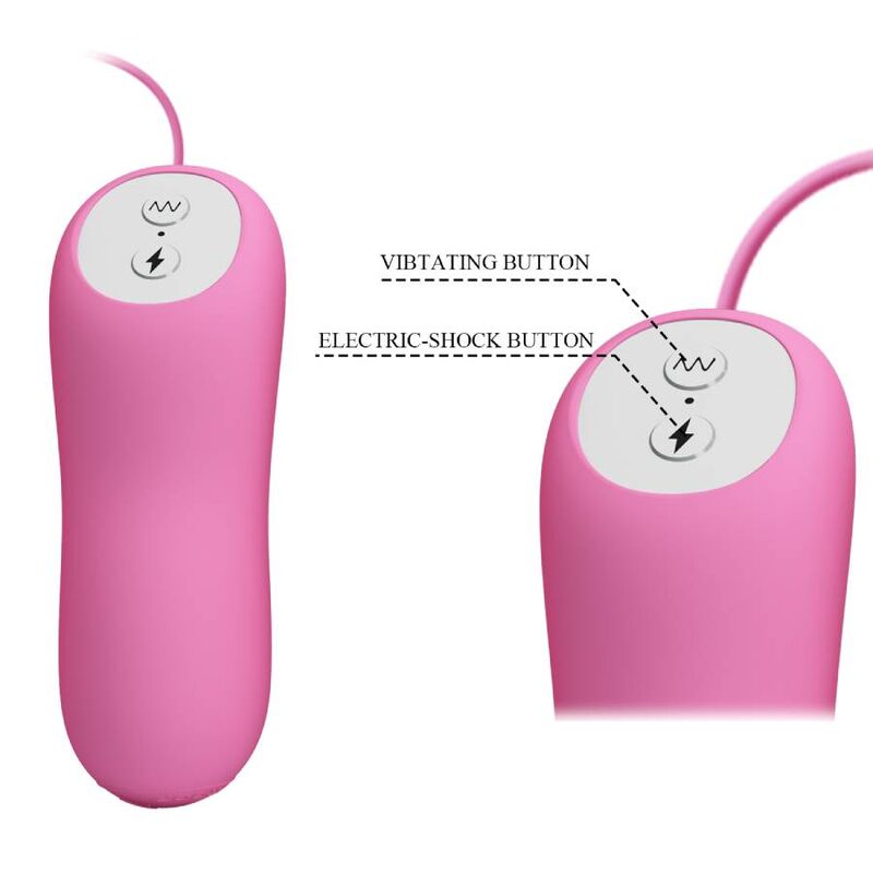 Pink tweezers with vibration and electroshock