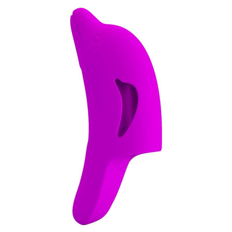 Powerful purple delphini finger stimulator