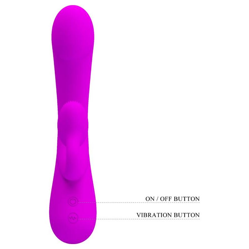 Sincere vibrator and purple silicone clitoris sucker